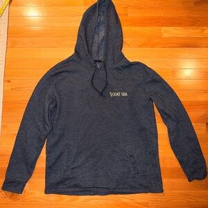 Goat USA Men’s Blue Sweatshirt Size L Made In USA #lax #comfy #chill #gym #bro